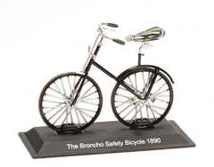 Miniatur Fahrrad Del Prado The Broncho Safety Bicycle 1890