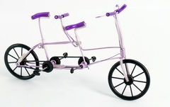 Miniatur Fahrrad Tandem