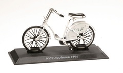 Miniatur Fahrrad Del Prado Lady Dropframe 1894